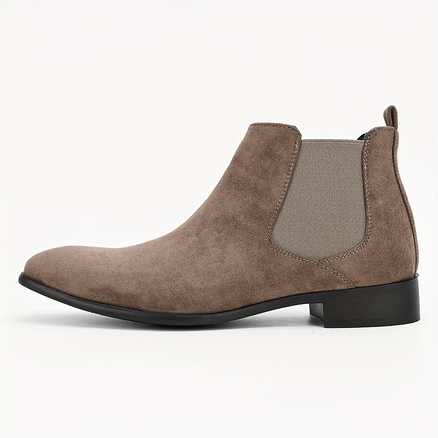 Heren Chelsea Boots Donkerbruin