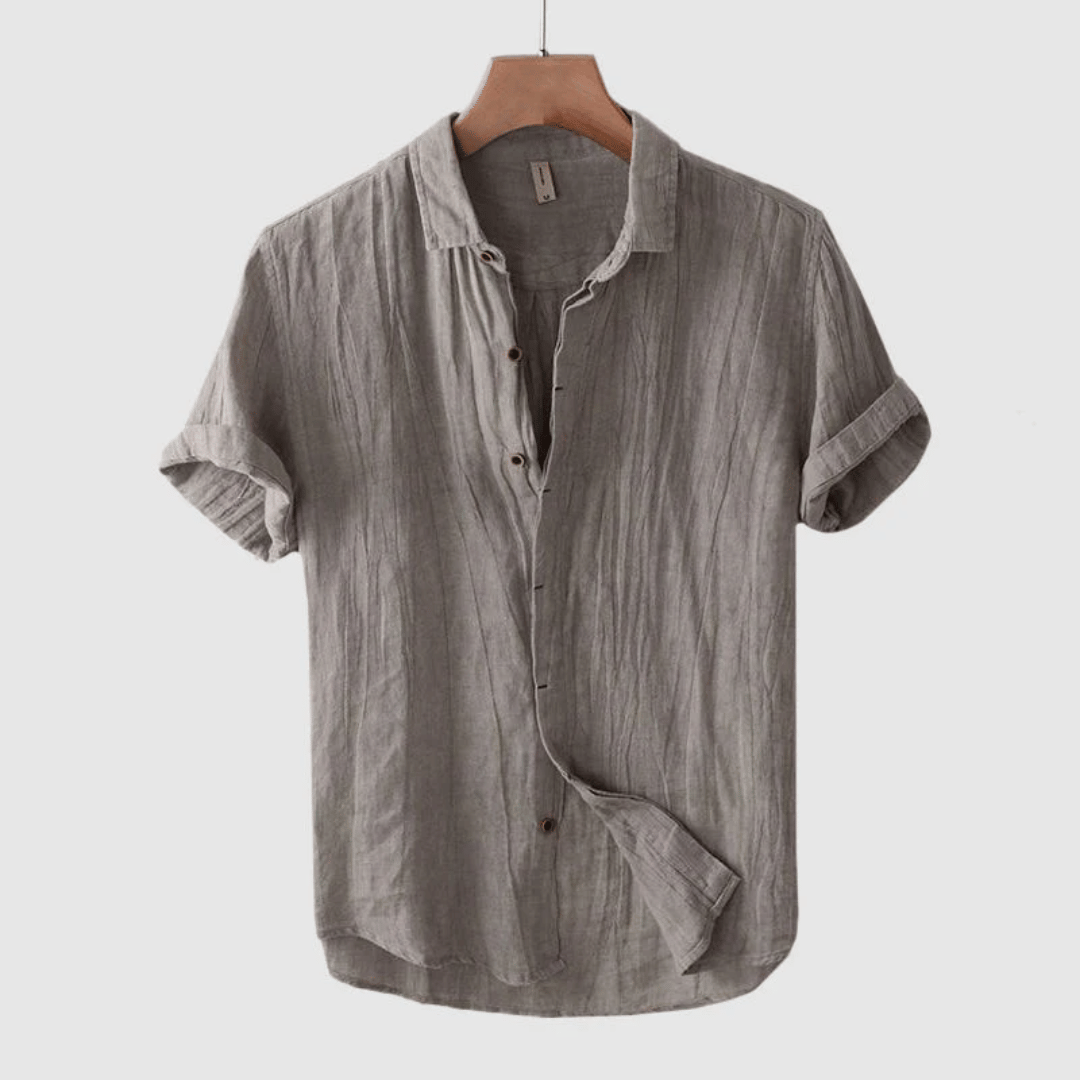 ASGER™ - Island Katoenen Shirt