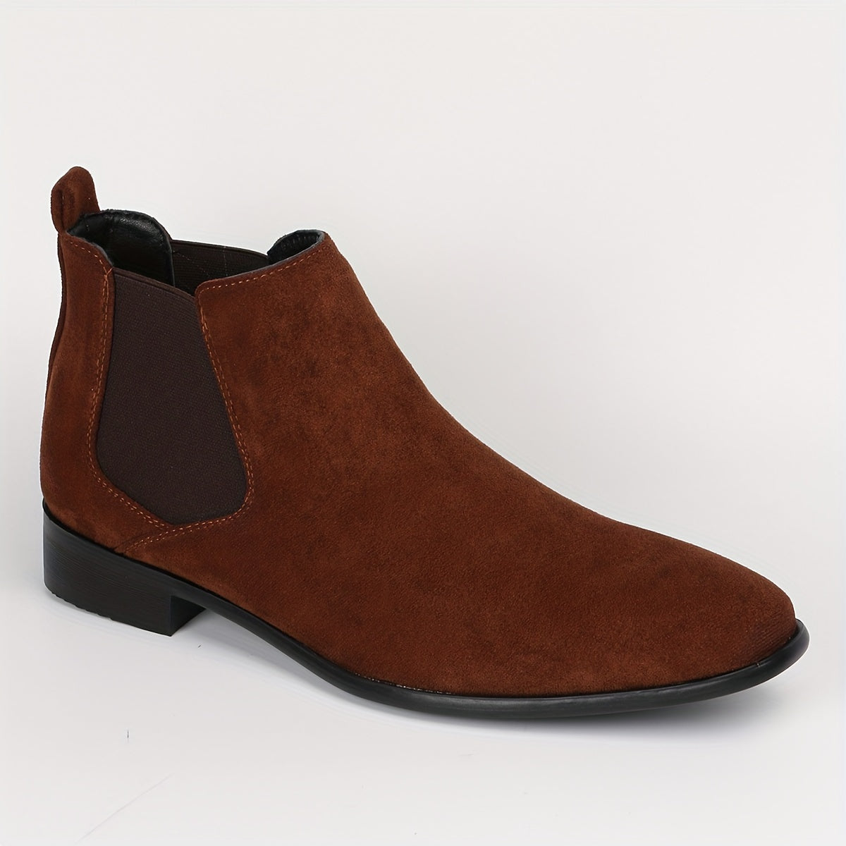 Heren Chelsea Boots Donkerbruin