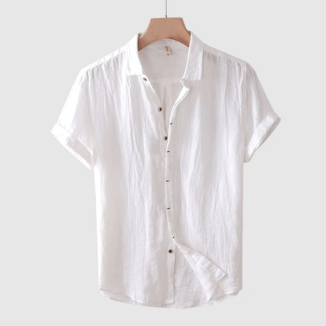 ASGER™ - Island Katoenen Shirt