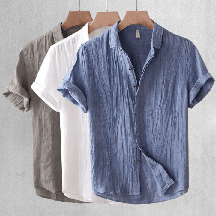 ASGER™ - Island Katoenen Shirt