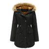 Vera - Winterparka met nepbont en teddy voering