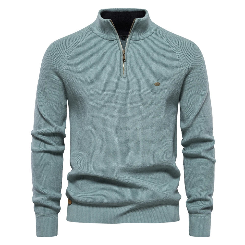 Max™ - Elegante Zip Sweater