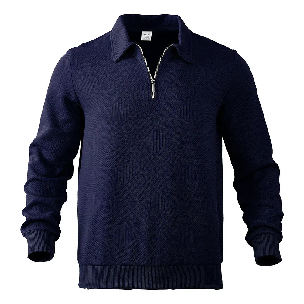 Thom™ | Stijlvol en comfortabele pullover met rits