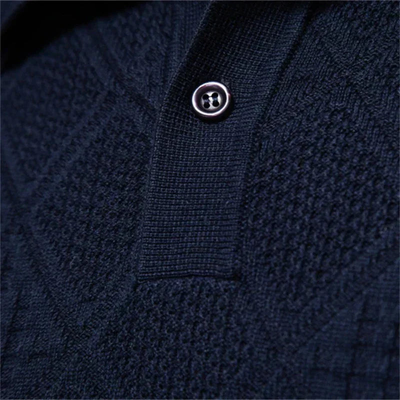 Tomas™ | Elegante Gebreide Polo