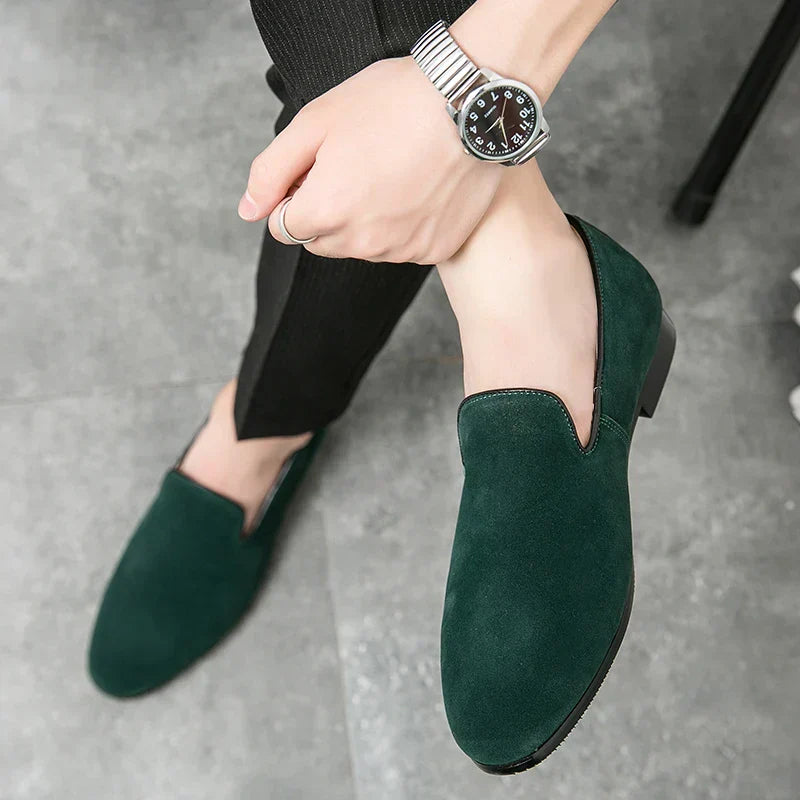 Heren Suède Loafers