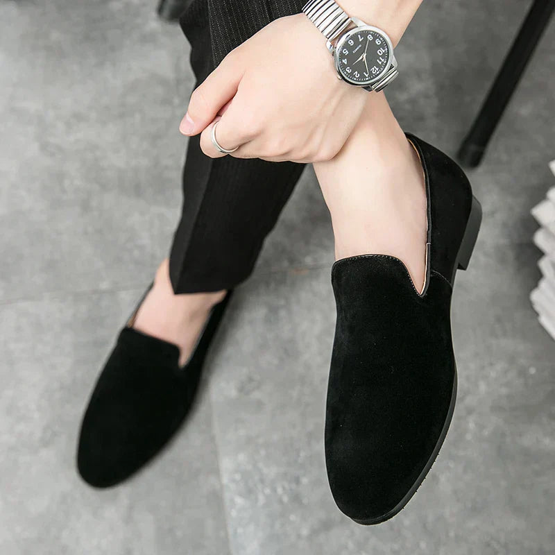 Heren Suède Loafers