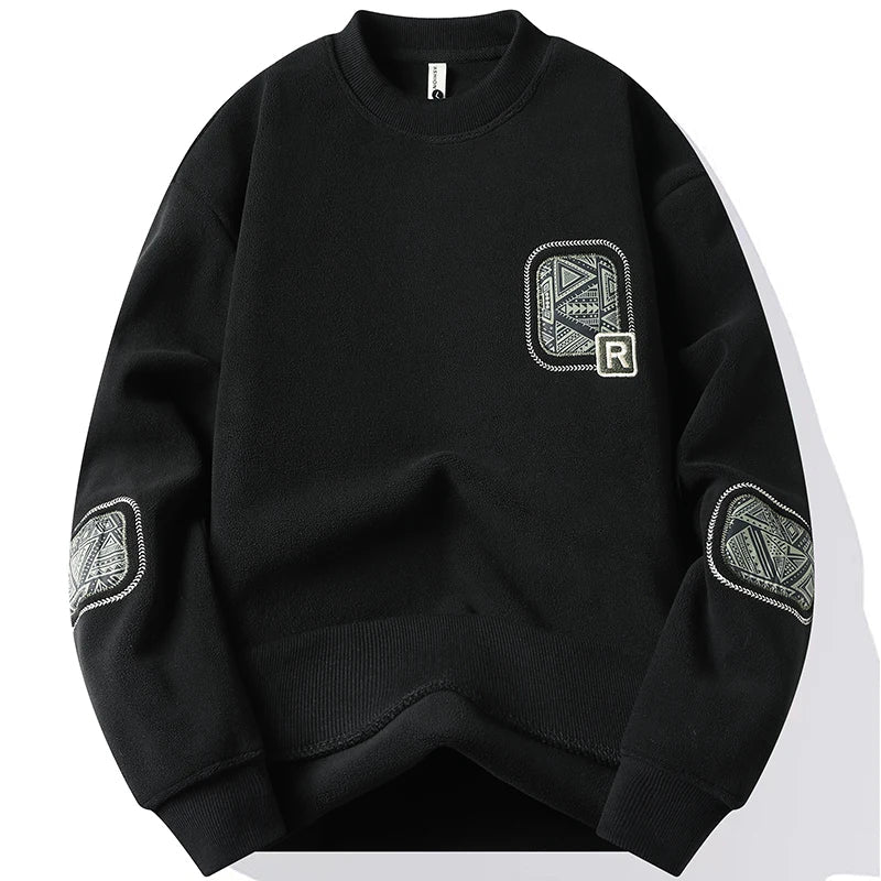 Daan | Heren Geborduurde Hoodie