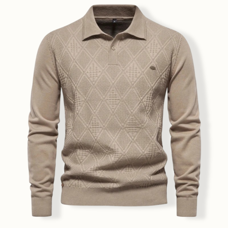 Tomas™ | Elegante Gebreide Polo