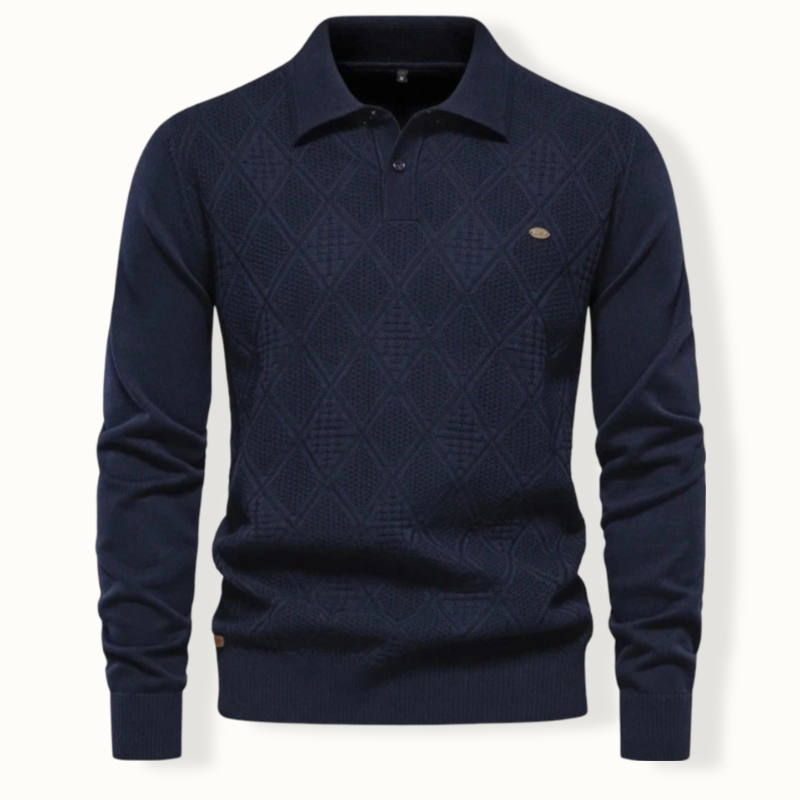 Tomas™ | Elegante Gebreide Polo