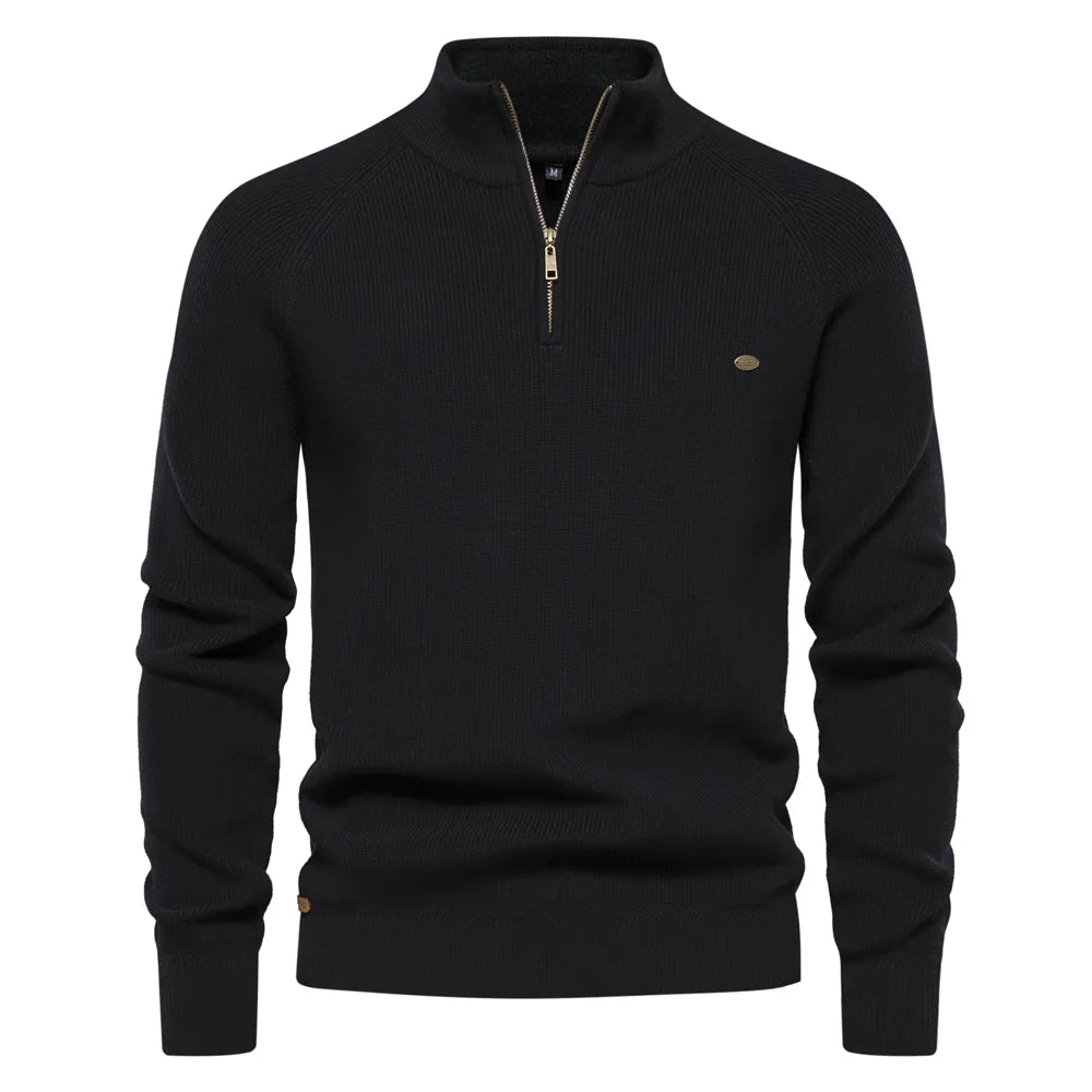 Max™ - Elegante Zip Sweater