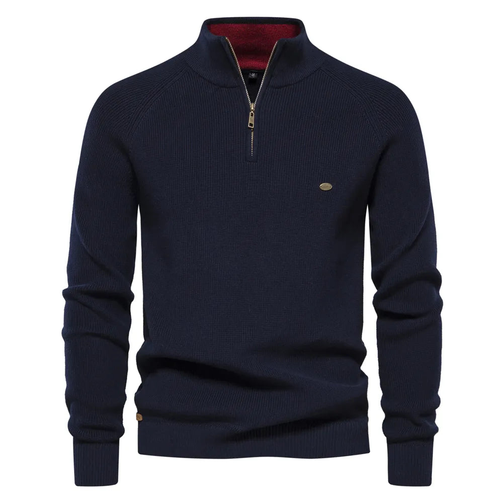 Max™ - Elegante Zip Sweater