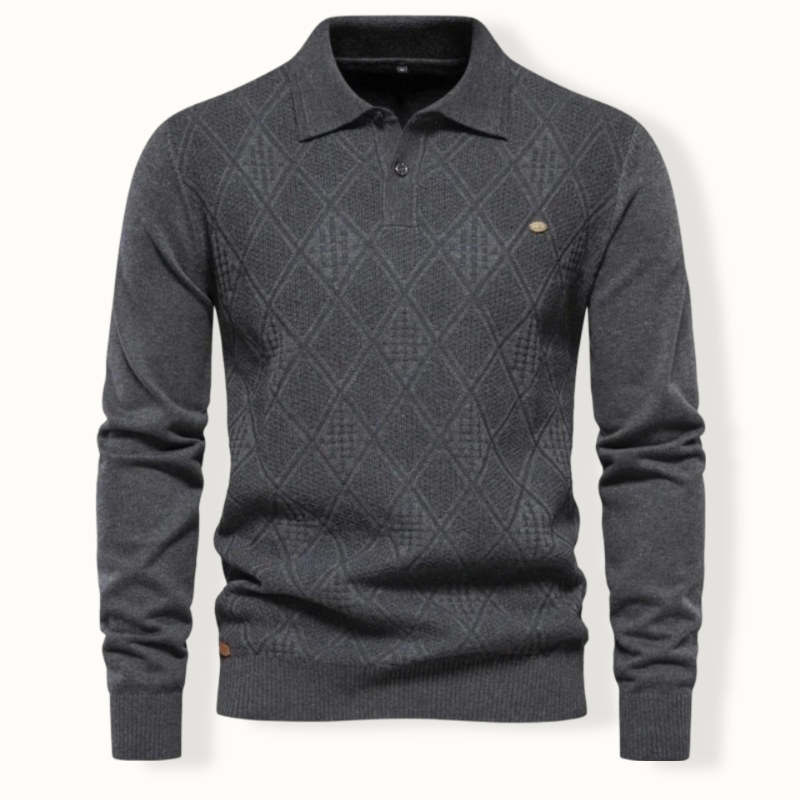 Tomas™ | Elegante Gebreide Polo