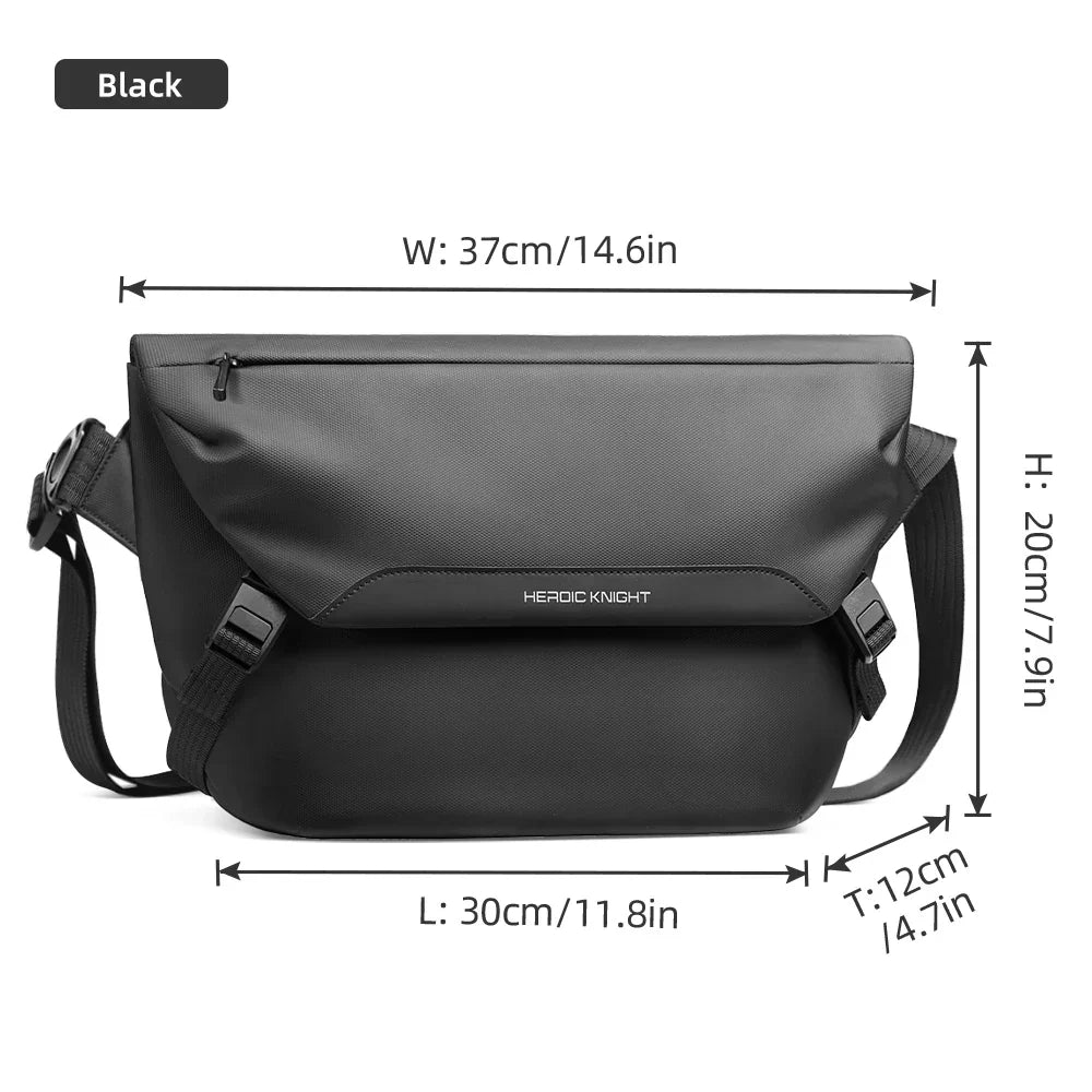 Waterafstotende Messenger Bag