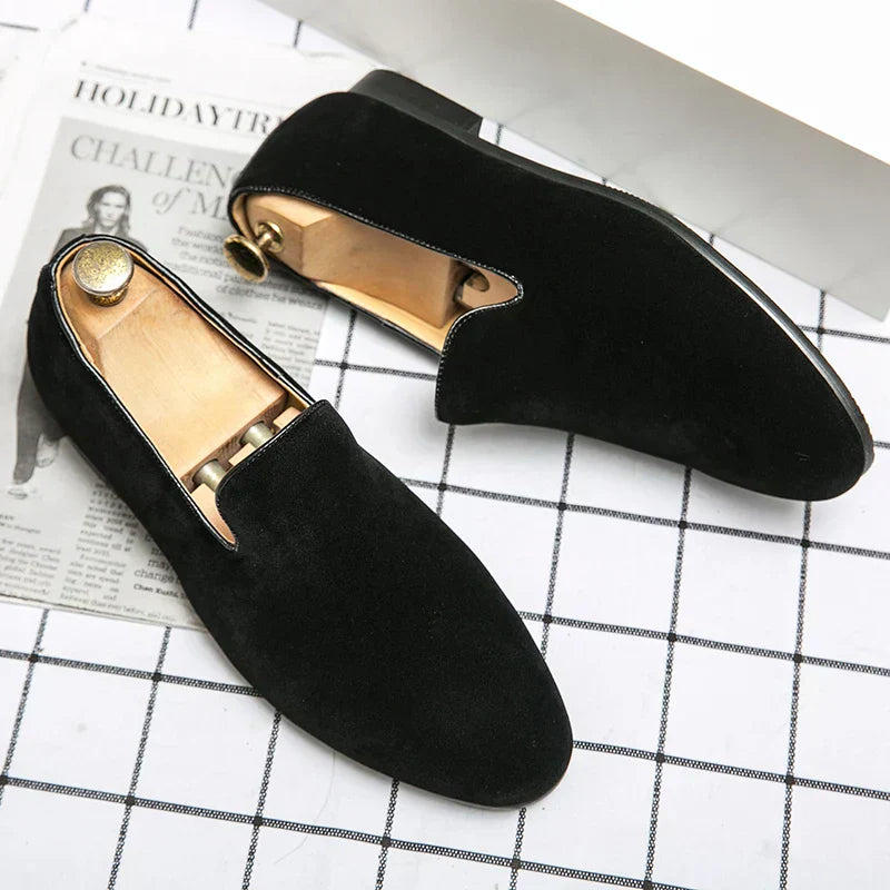 Heren Suède Loafers