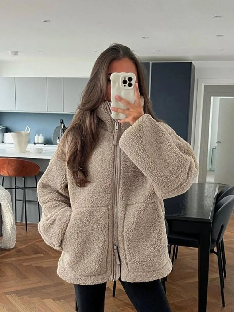 Lisa | Oversized warme fleecejas