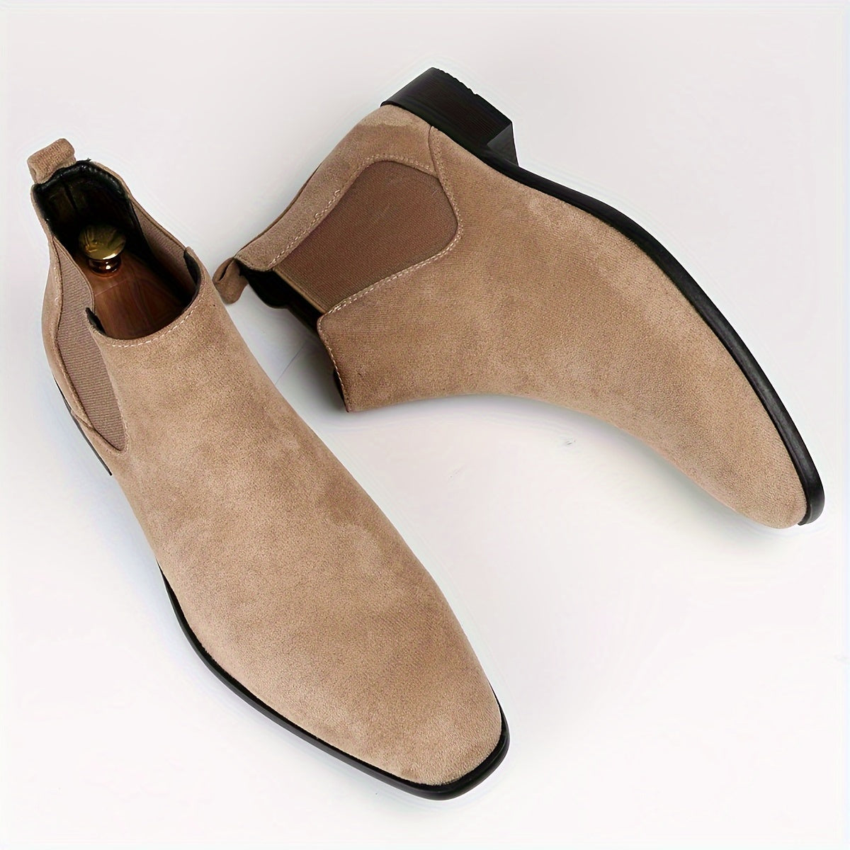 Heren Chelsea Boots Khaki